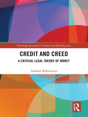 cover image of Credit and Creed